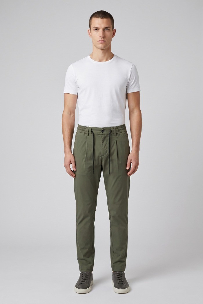 Camouflage pantalone chino in misto cotone DAVIS-P10 [029e75aa]