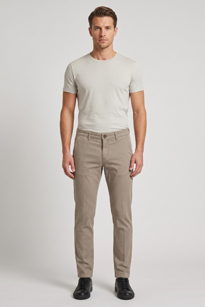 Camouflage pantalone chino in misto cotone REY17-F114 [3f23925d]