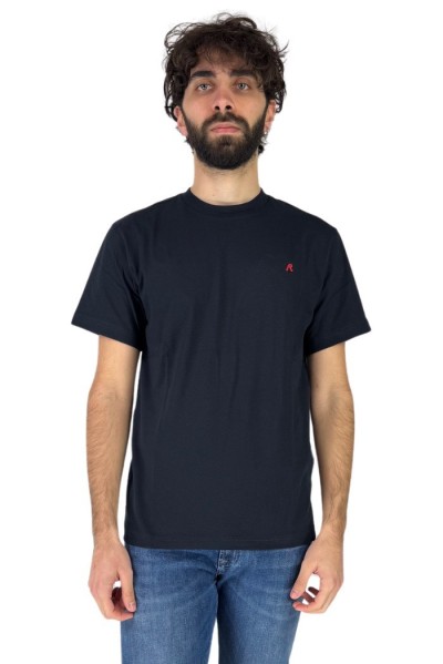 Replay t-shirt in jersey con logo ricamato m3015.000.2660 — 805219040072332_3