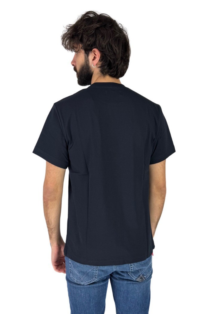 Replay t-shirt in jersey con logo ricamato m3015.000.2660 [17424a39]
