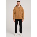 Lyle & Scott felpa con cappuccio con zip in jersey di cotone loopback ML420VOG [569589c1]