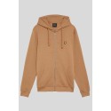 Lyle & Scott felpa con cappuccio con zip in jersey di cotone loopback ML420VOG [53c5cedf]