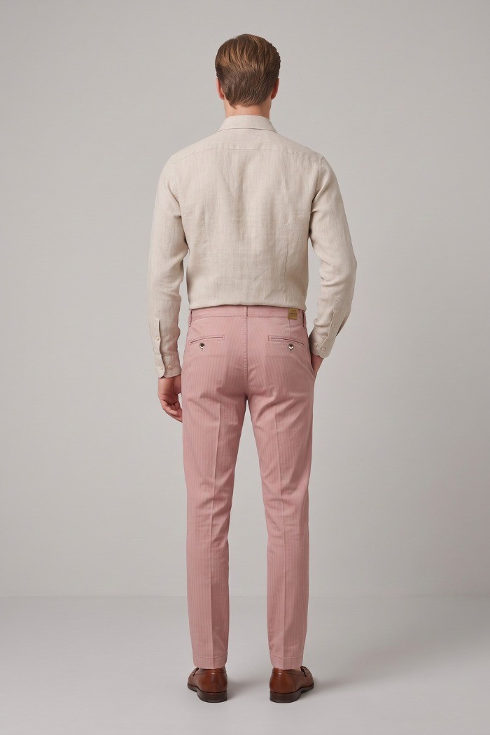 Camouflage pantalone chino in misto cotone REY17-F114 [1b72998c]