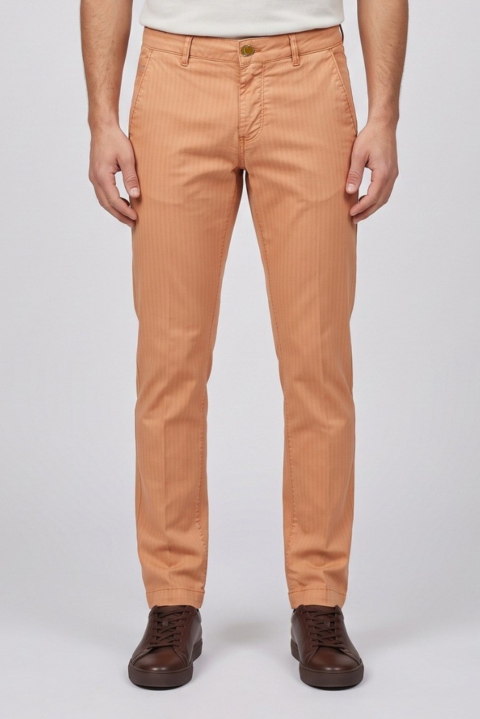 Camouflage pantalone chino in misto cotone REY17-F114 [b4922886]