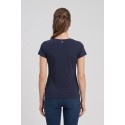 Fresh Flower t-shirt in cotone con vespa stampata FD569 [623c1a3a]