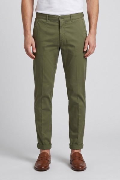 Camouflage pantalone chino in cotone stretch SAND-N21 [9cbfa795]