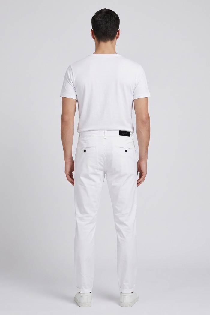 Camouflage pantalone chino in cotone stretch SAND-Z10 [4cdd543c]