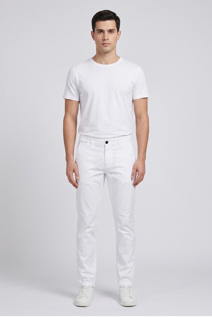 Camouflage pantalone chino in cotone stretch SAND-Z10 [fbc09538]