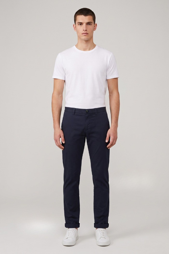 Camouflage pantalone chino in cotone stretch SAND-Z10 [60de2f3e]