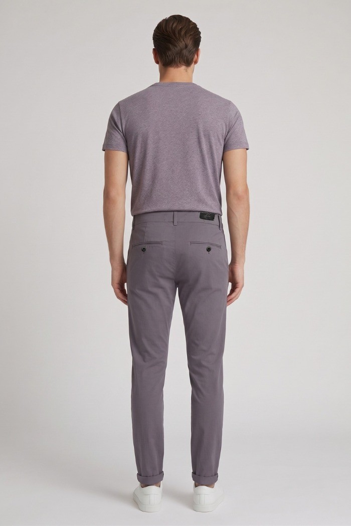 Camouflage pantalone chino in cotone stretch SAND-Z10 [3f52ea8d]