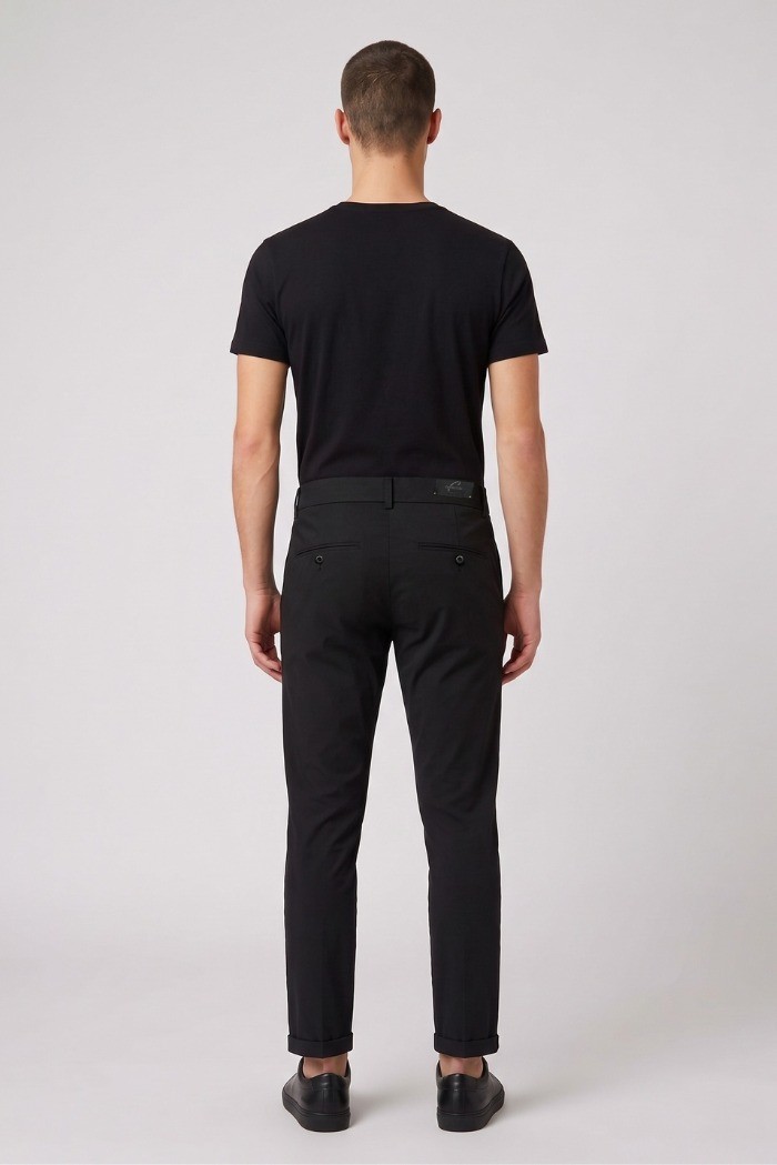 Camouflage pantalone chino in cotone stretch SAND-Z10 [67dfecb0]