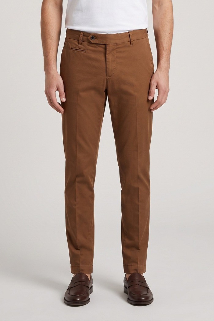 Camouflage pantalone chino in cotone stretch WILL CIL-N.21 [3ce3eaec]
