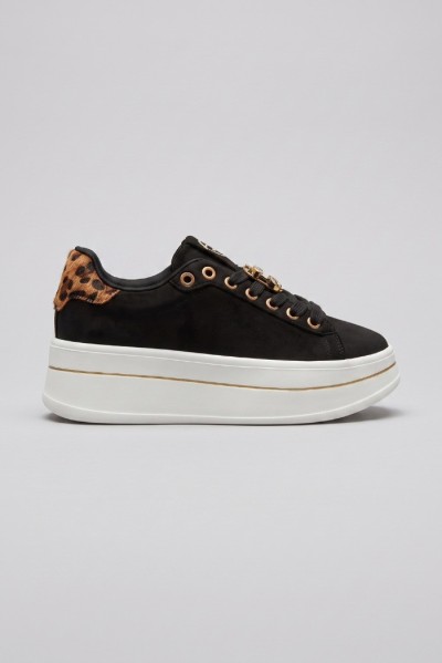 Gold & Gold sneaker platform con dettaglio gioiello GB989 — 805219040080494_2