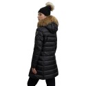 Blauer piumino lungo con pelliccia Kristin 26WBLDK03040-006047 [b7d06456]