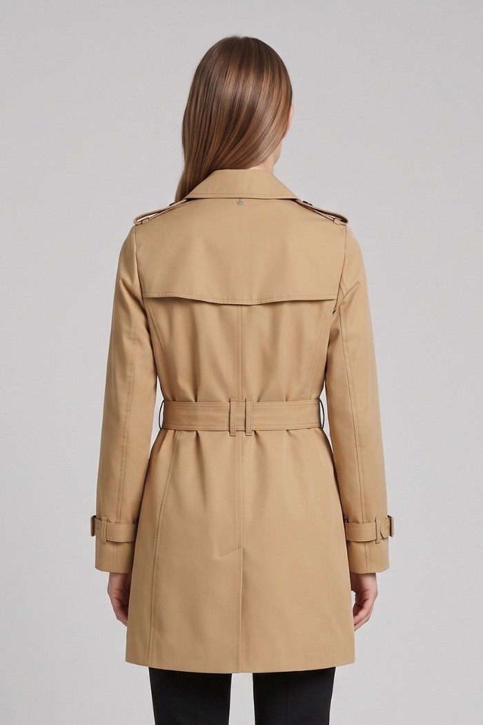 Fresh Flower trench con cintura FD401 [f3653bb7]