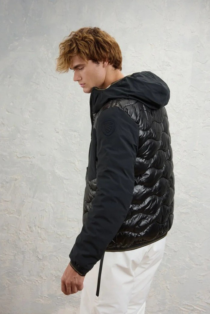 Blauer piumino imbottitura mista Albert 26WBLUC08068-006355 [88dadd7f]
