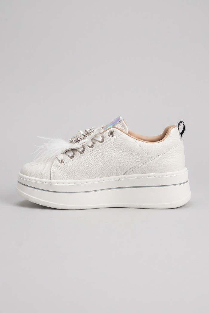 Gold & Gold sneaker platform con dettaglio gioiello GB987 [3597db32]