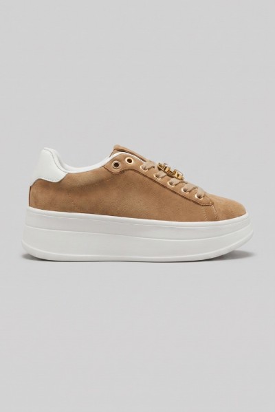 Gold & Gold sneaker platform con dettaglio gioiello GB989 — 805219040080494_1