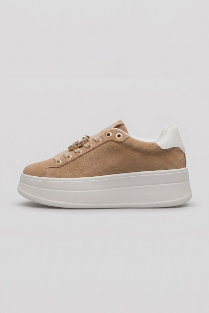 Gold & Gold sneaker platform con dettaglio gioiello GB989 [d8d34158]