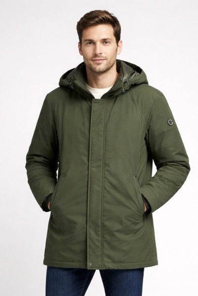 Markup parka lungo in tessuto tecnico MK24007 [f8640749]