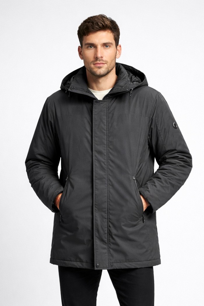 Markup parka lungo in tessuto tecnico MK24007 [b200d720]