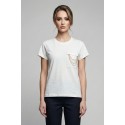 Markup t-shirt in cotone con taschino e dettaglio catena MW1610003 [fc953631]