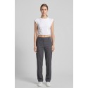 Blash t-shirt cropped giromanica in cotone BS1710006 [9eb4b8ed]
