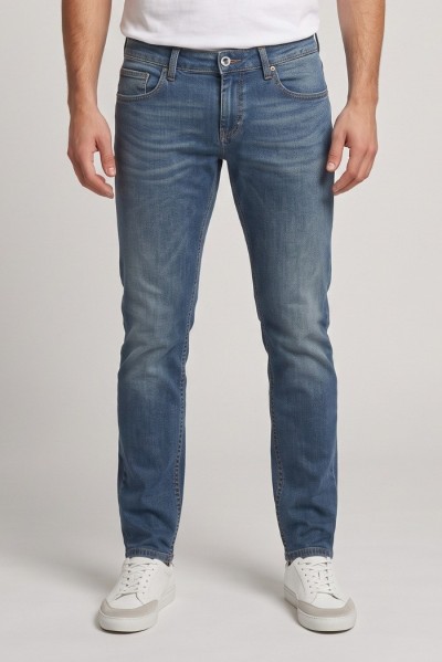 Camouflage jeans 5 tasche in denim medio chiaro BESTFIVE-D18 [959c8cc2]
