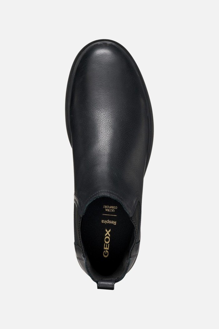 Geox stivaletto Chelsea in pelle Spherica EC1 U66CJA00047 [92b0e6cc]