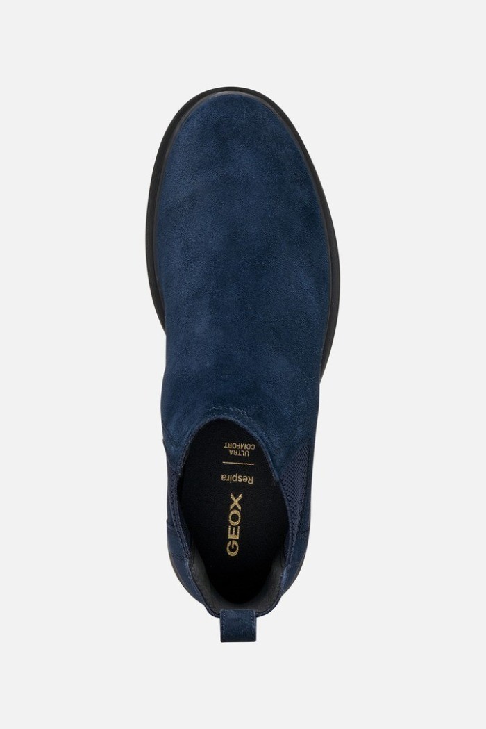 Geox stivaletto Chelsea scamosciato Spherica EC1 U66CJA00022 [aabb9c6b]