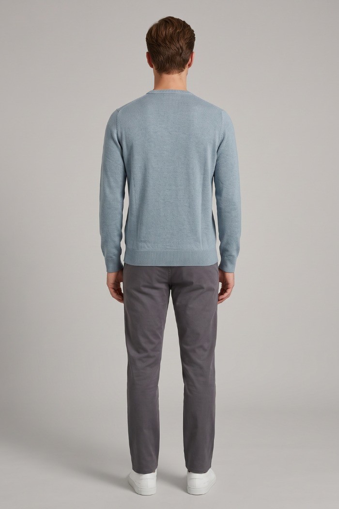 Markup maglia girocollo in misto viscosa MK20010 [7a66d9f9]
