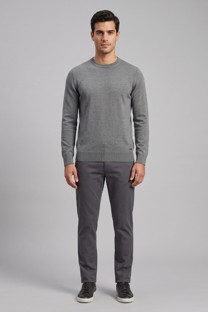 Markup maglia girocollo in misto viscosa MK20010 [2db86c99]