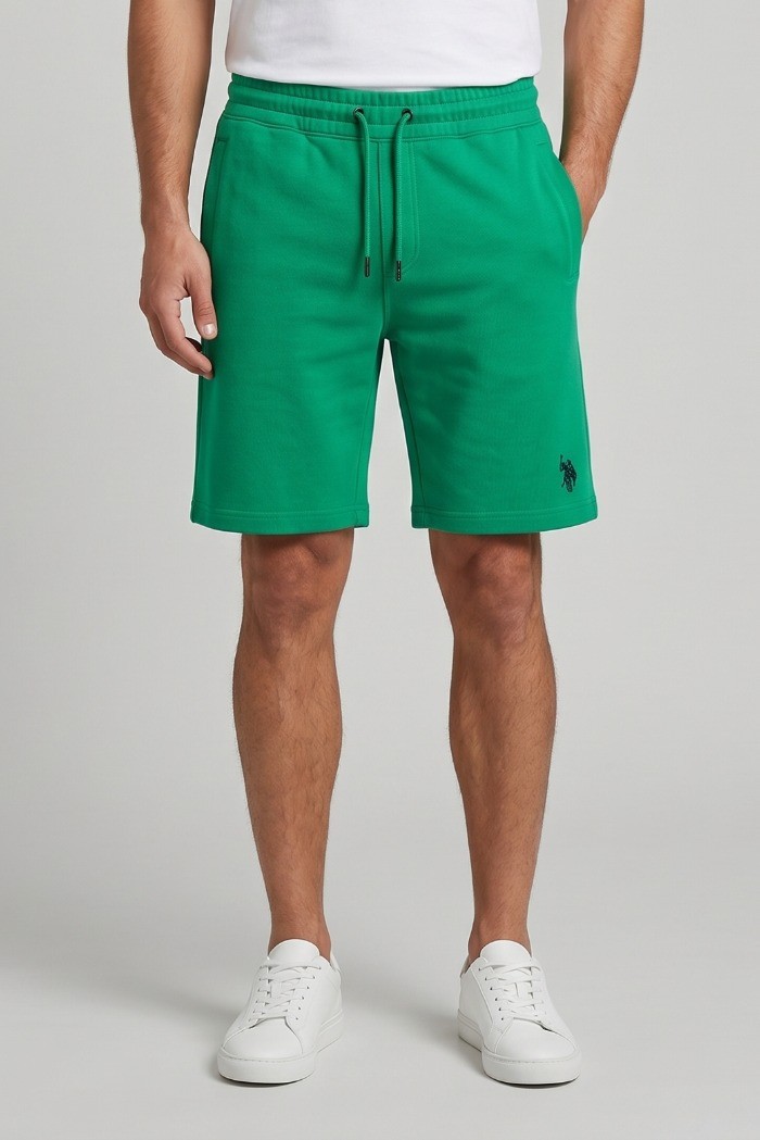 US Polo ASSN bermuda in felpa con logo Edri US43131001 [c90636ae]