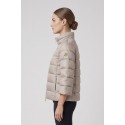 Markup piumino cappetta maniche a 3/4 satinato MW2640015 [1bbda5dc]