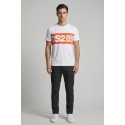 Drop Season 2 t-shirt girocollo in cotone con stampa SS26214 [2ebf629c]
