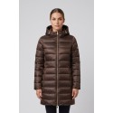 Markup piumino lungo con cappuccio MW2640016 [98530ae9]