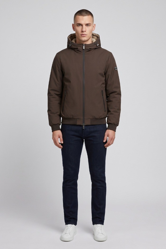 Markup bomber reversibile con cappuccio MK24008 [647bee4f]