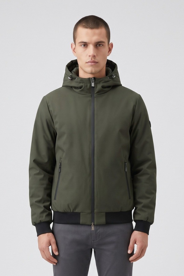 Markup bomber reversibile con cappuccio MK24008 [80692f52]
