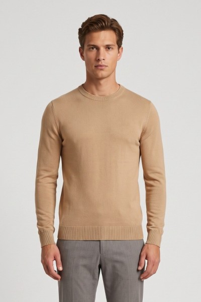Markup maglia girocollo in misto viscosa MK20010 [bcf35836]