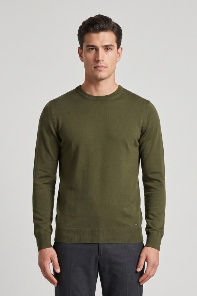 Markup maglia girocollo in misto viscosa MK20010 [516a38c4]
