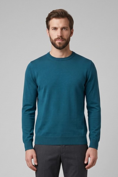 Markup maglia girocollo in misto viscosa MK20010 — 805219040080511_10