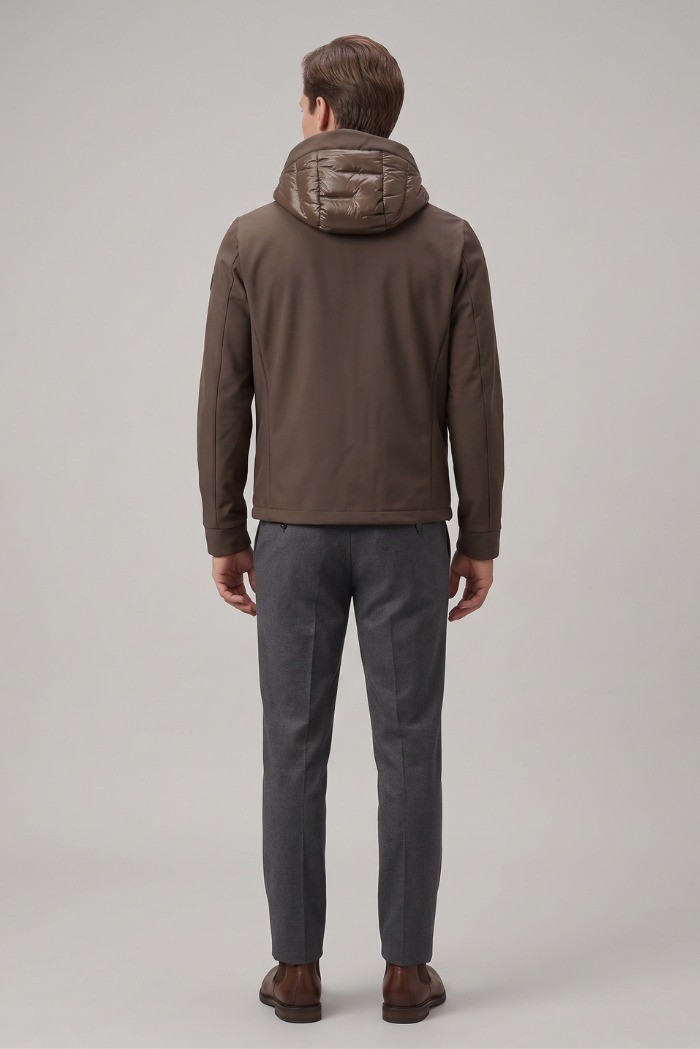 Markup giubbino combinato con cappuccio MK9940015 [bddd592a]