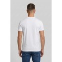 Icon t-shirt in cotone con stampa logo trasversale IUT006 [caf52ea9]