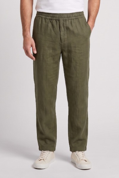 Lyle & Scott pantalaccio chino in lino SW1801ITA — 805219040080019_2
