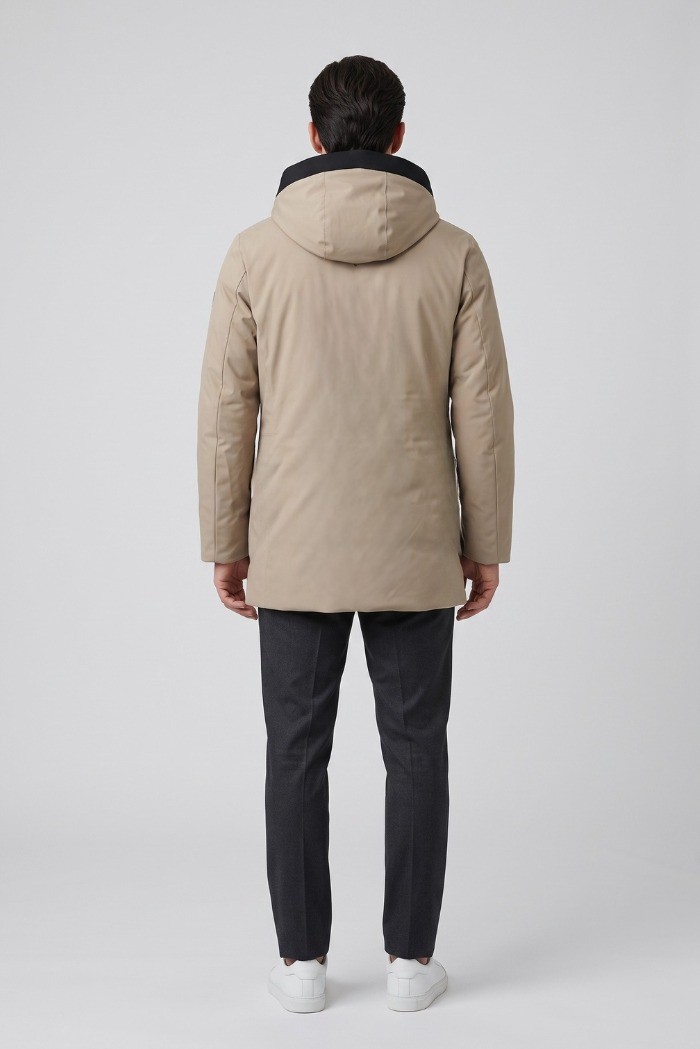 Markup parka lungo in tessuto tecnico MK24007 [2d860492]