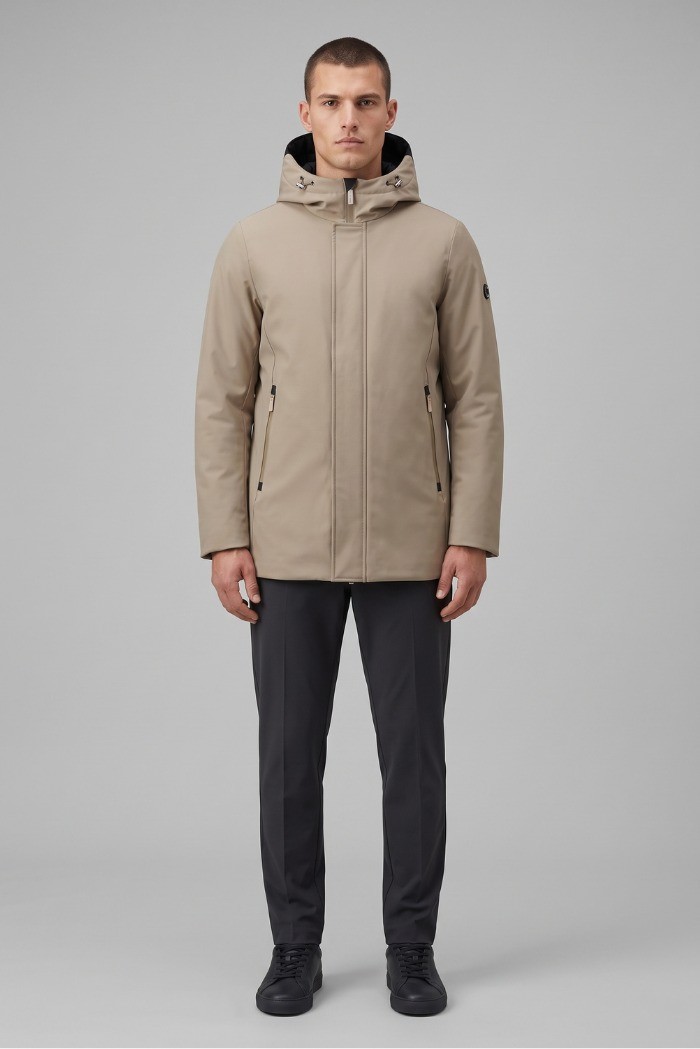 Markup parka lungo in tessuto tecnico MK24007 [9a9bc596]