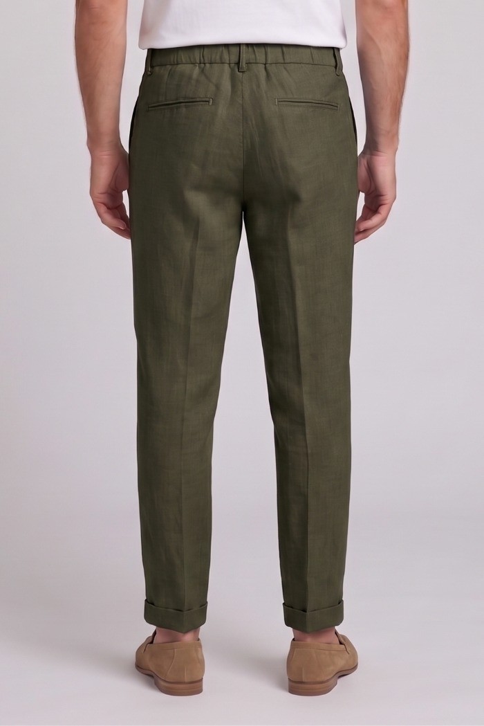 Squad2 pantalaccio in lino e cotone Rodi 226027 [3f1bd0dd]