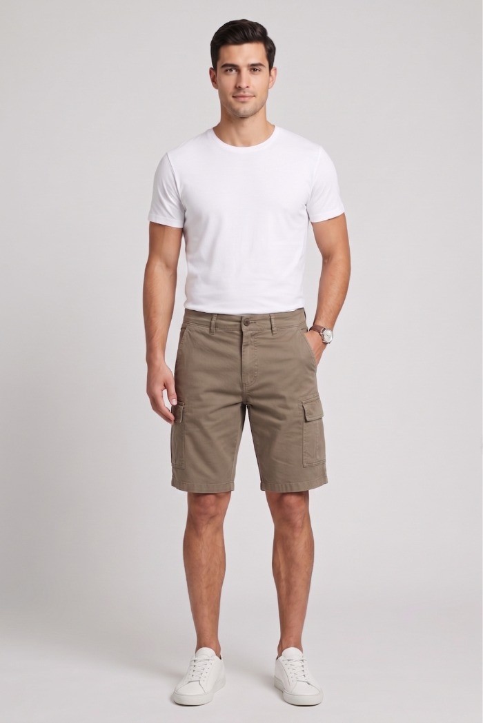 Squad2 bermuda cargo in cotone stretch Zoe 226 [50e99335]