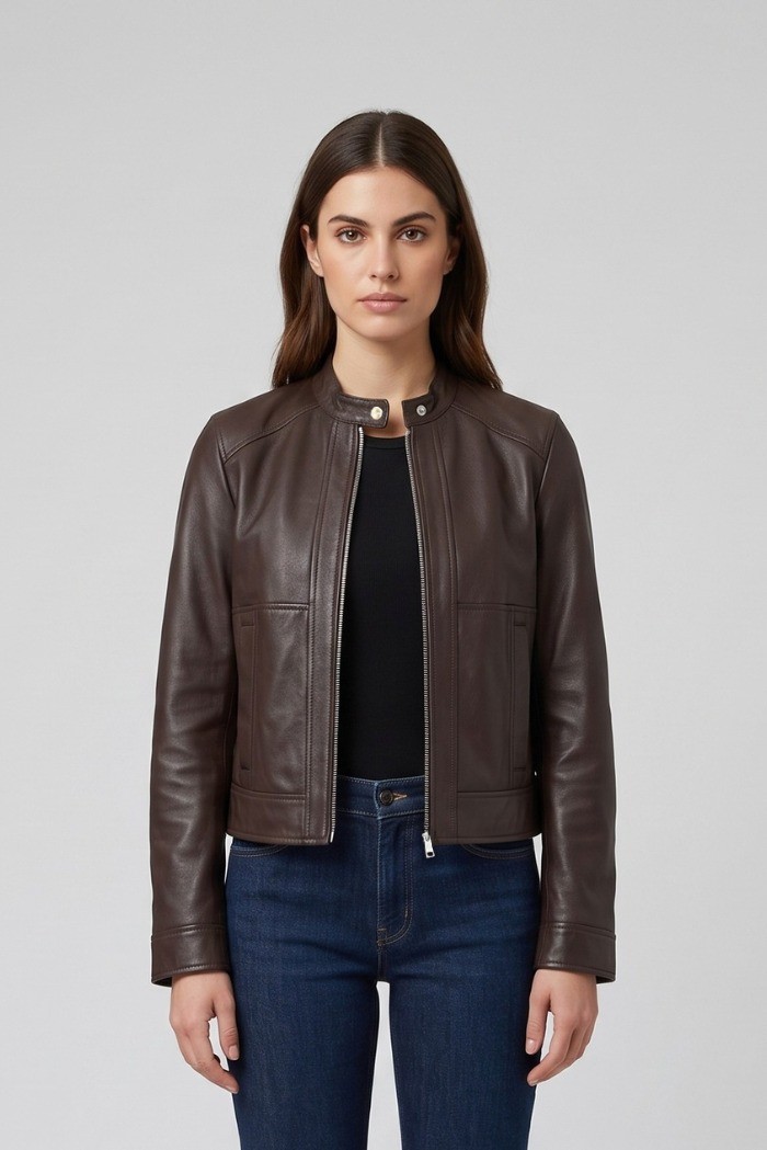 Markup giubbino biker in ecopelle mw2640018 [68495adf]