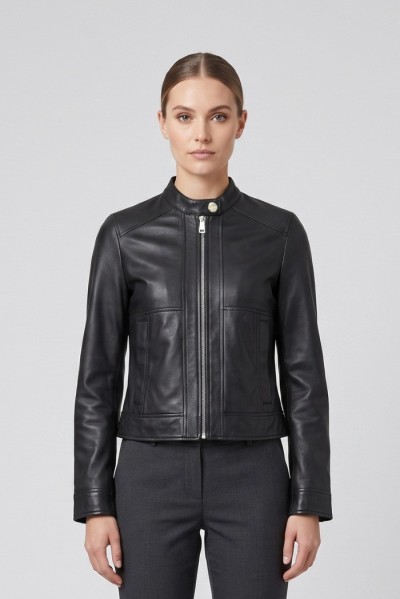 Markup giubbino biker in ecopelle MW2640018 — 805219040080507_2